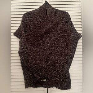 knit wrap shawl or poncho